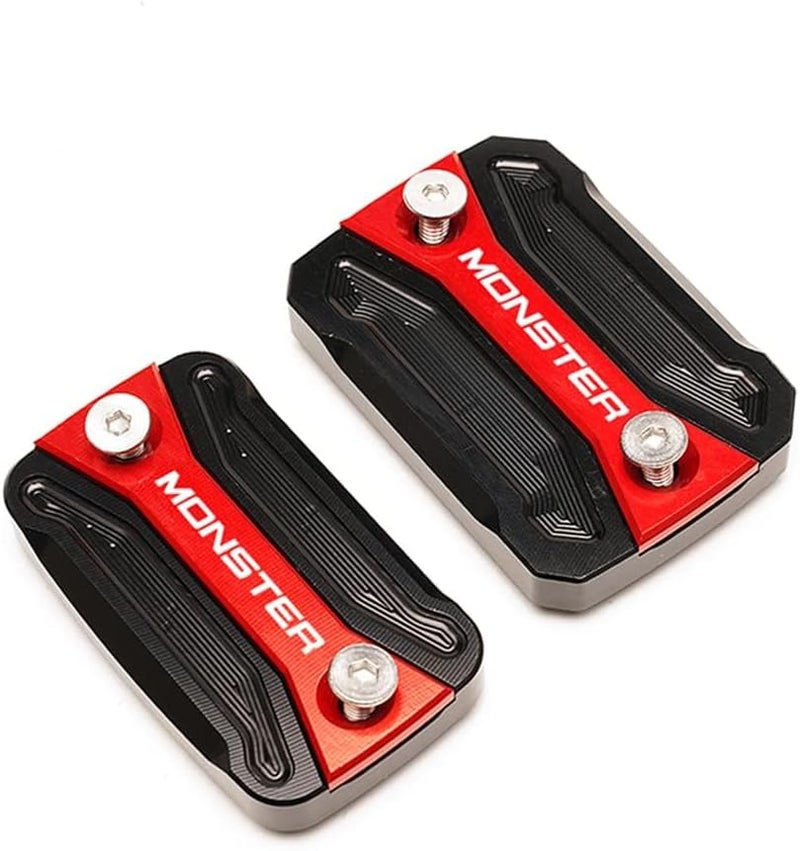 MOWOK Motorcycle Front Brake Cylinder Fluid Reservoir Cover For Ducati Monster 696 Monster 795 Monster 796 Monster 821 Accessories (Red) - Image 3